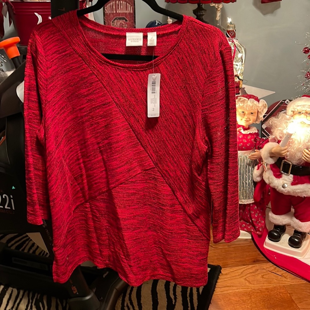 Chicos Red Tunic